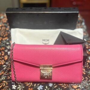 MCM pink crossbody